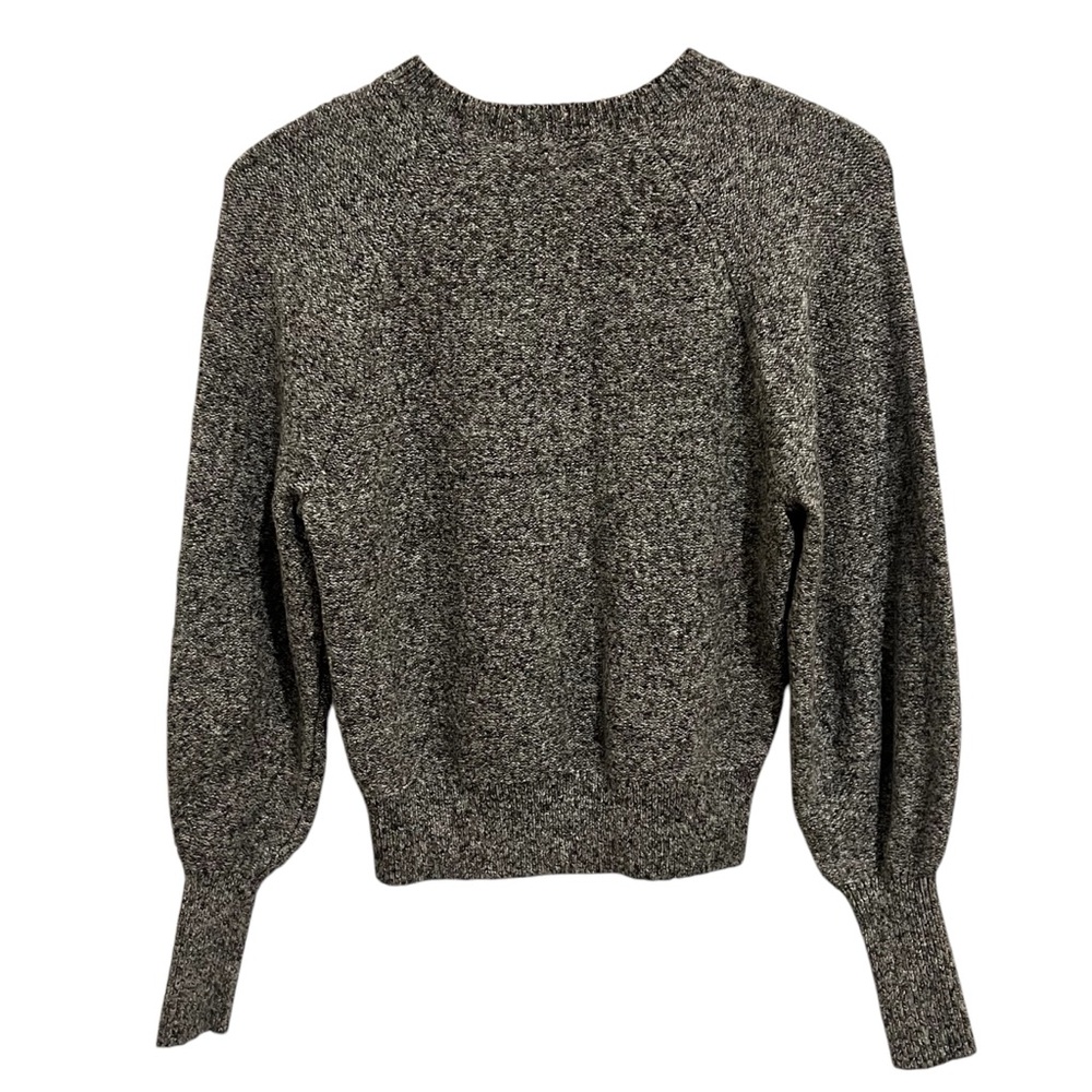 Uniqlo Gray Black Long Sleeve Cotton Sweater Size XS - Picture 4 of 4